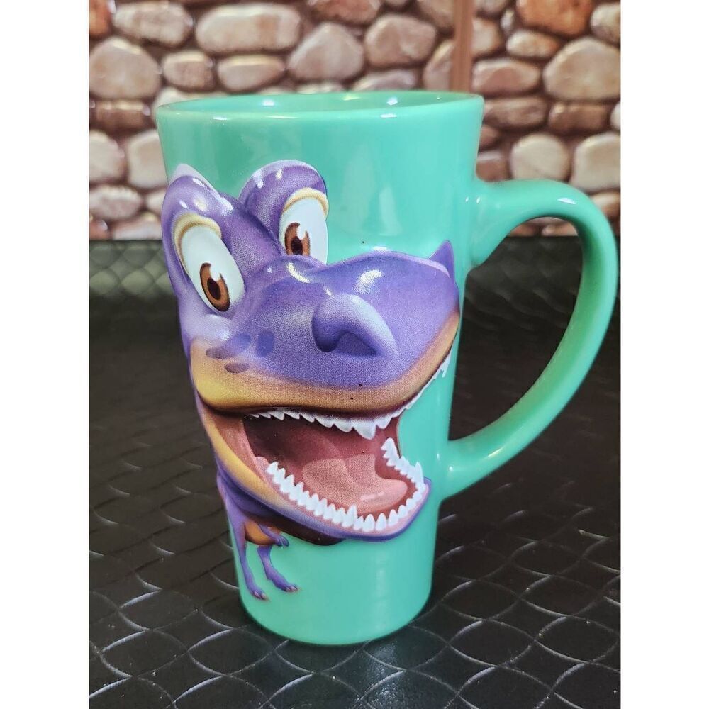 Dexter Tyrannosaurus Rex Dinosaur 3D 15oz. Children's Anthropomorphic Coffee Mug